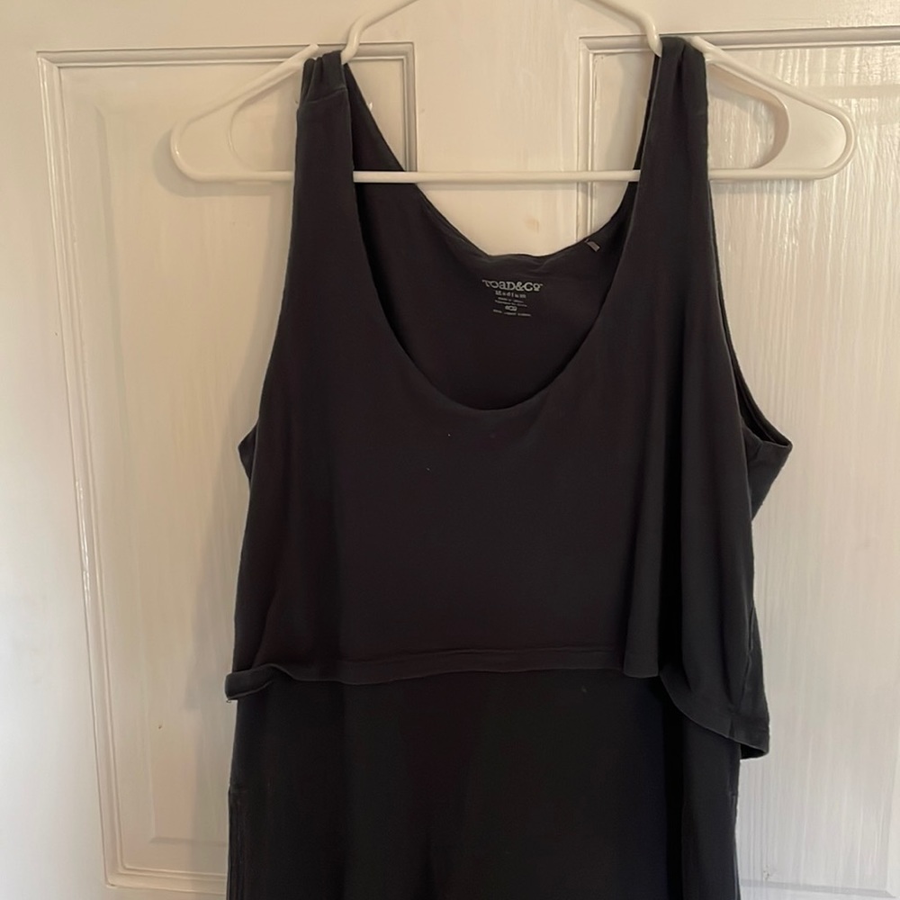 Black Sleeveless Toad and Co Dress